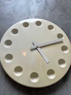 Camp wall clock CAMP by David design sweden
