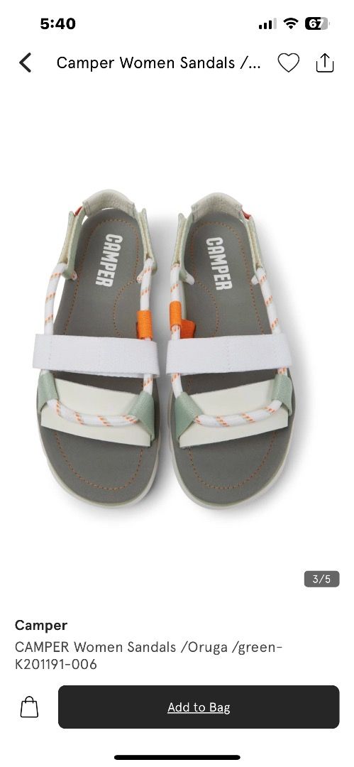 Camper discount ladies sandals