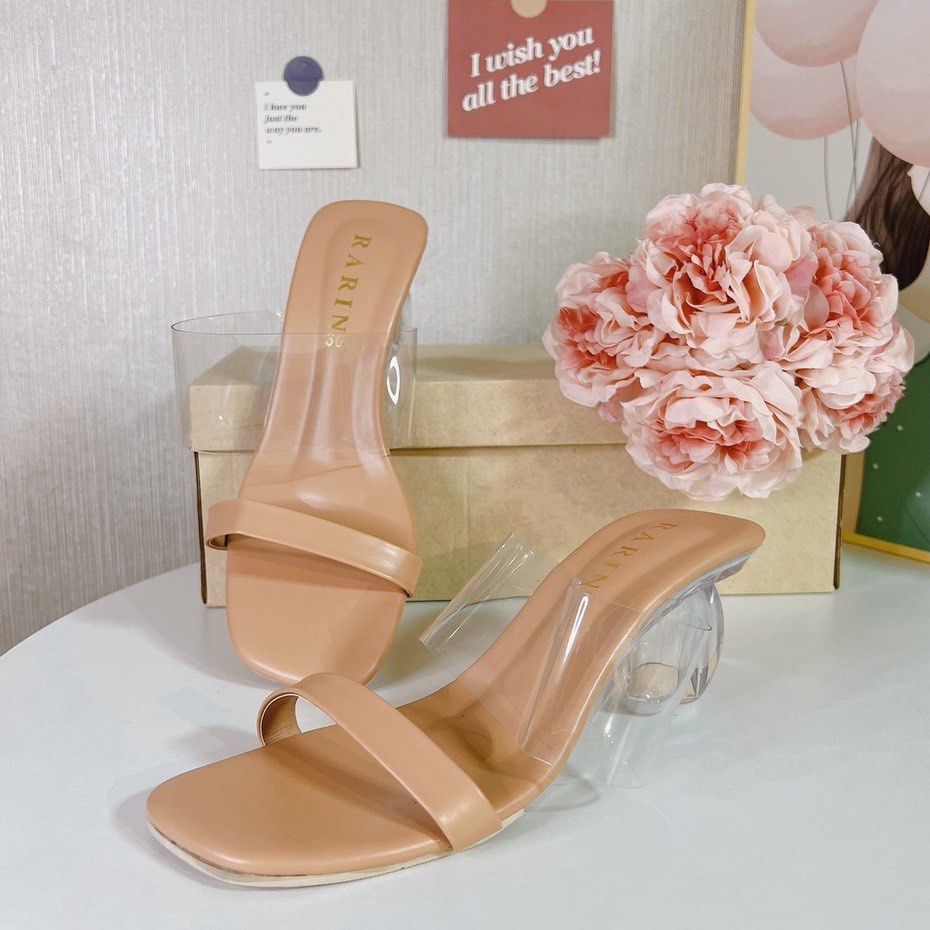 Glass heels clearance