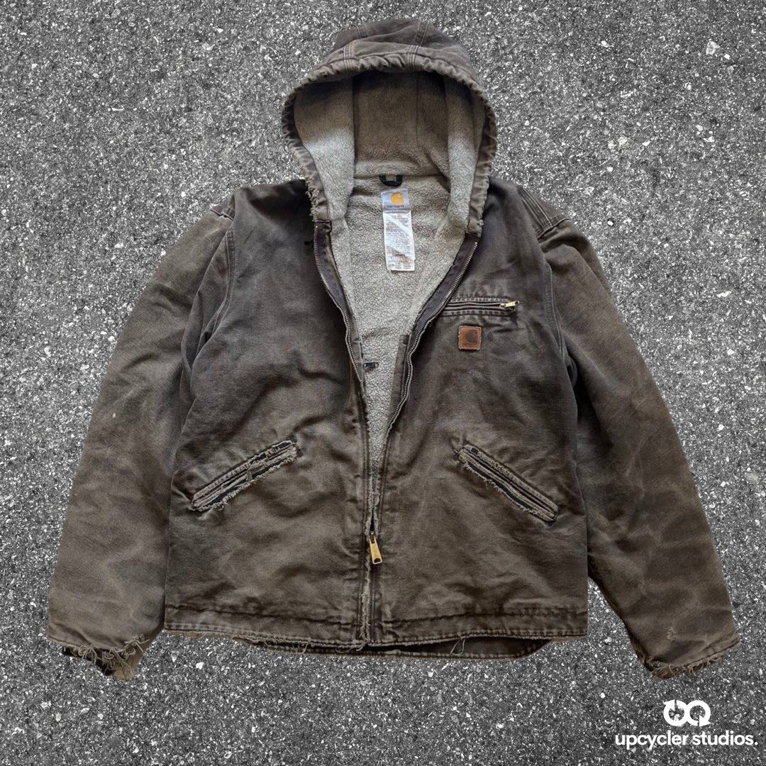Mens carhartt coat with hood sales