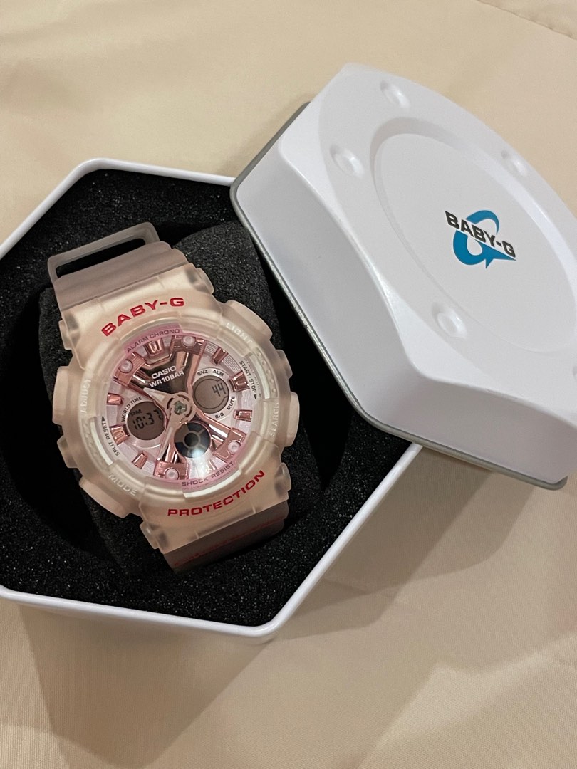 Casio baby g shock pink on sale