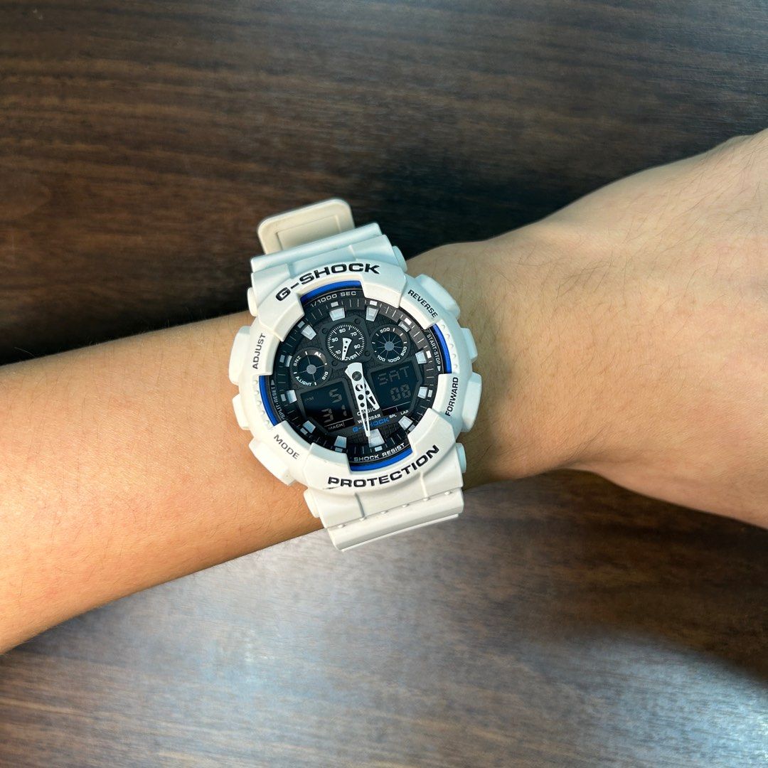 G shock best sale ga 100b battery