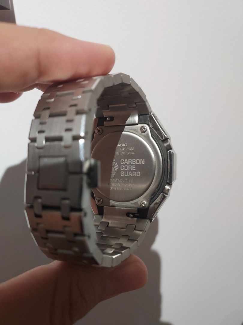 G shock stainless steel back new arrivals