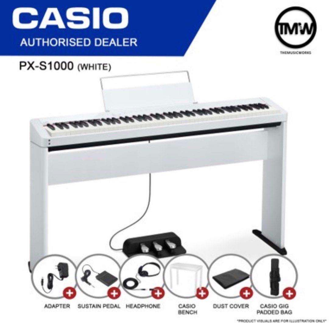Casio PX S1000 Portable Digital Piano Keyboard