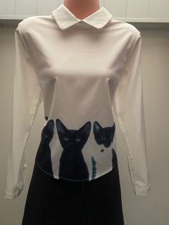 Cat lover blouse