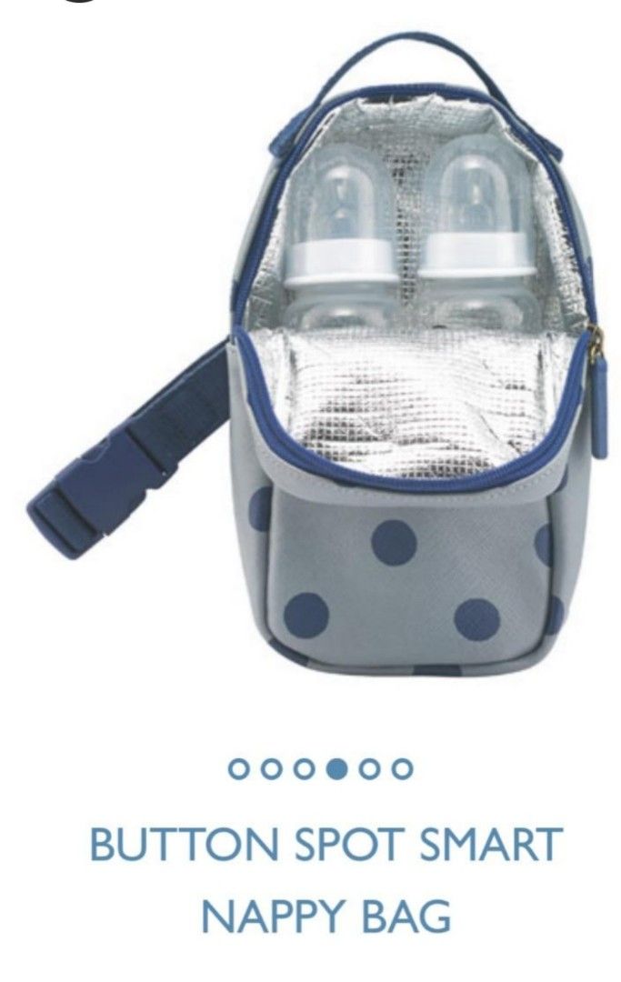 Button spot smart nappy bag outlet