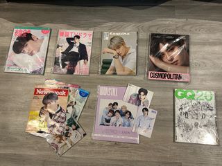 Cha Eun Woo Magazines (take all)