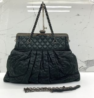 Affordable chanel iridescent black For Sale, Luxury
