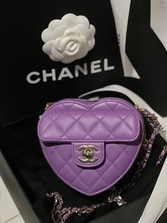 Affordable chanel heart shape bag For Sale, Bags & Wallets