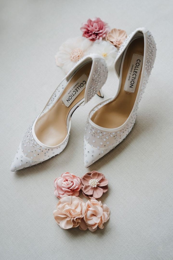 Charles and discount keith bridal shoes