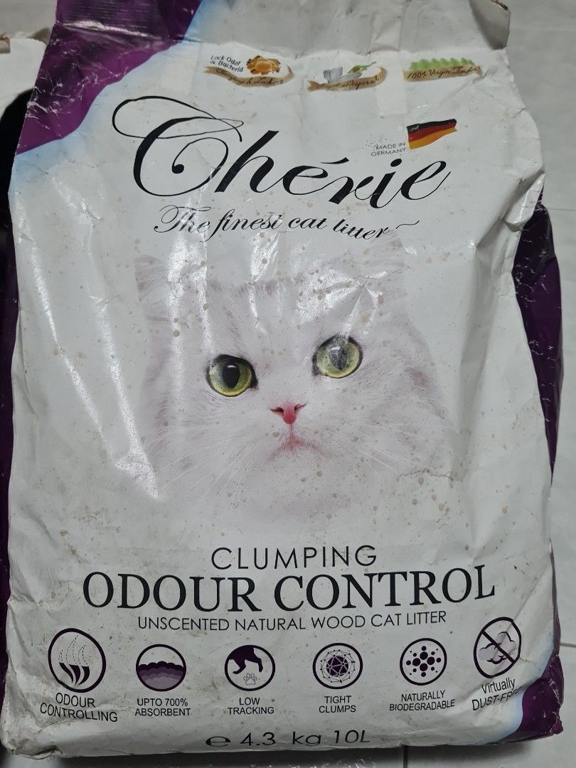 CHERIE Cat litter, kit cat finesse tofu litter, Pet Supplies, Health
