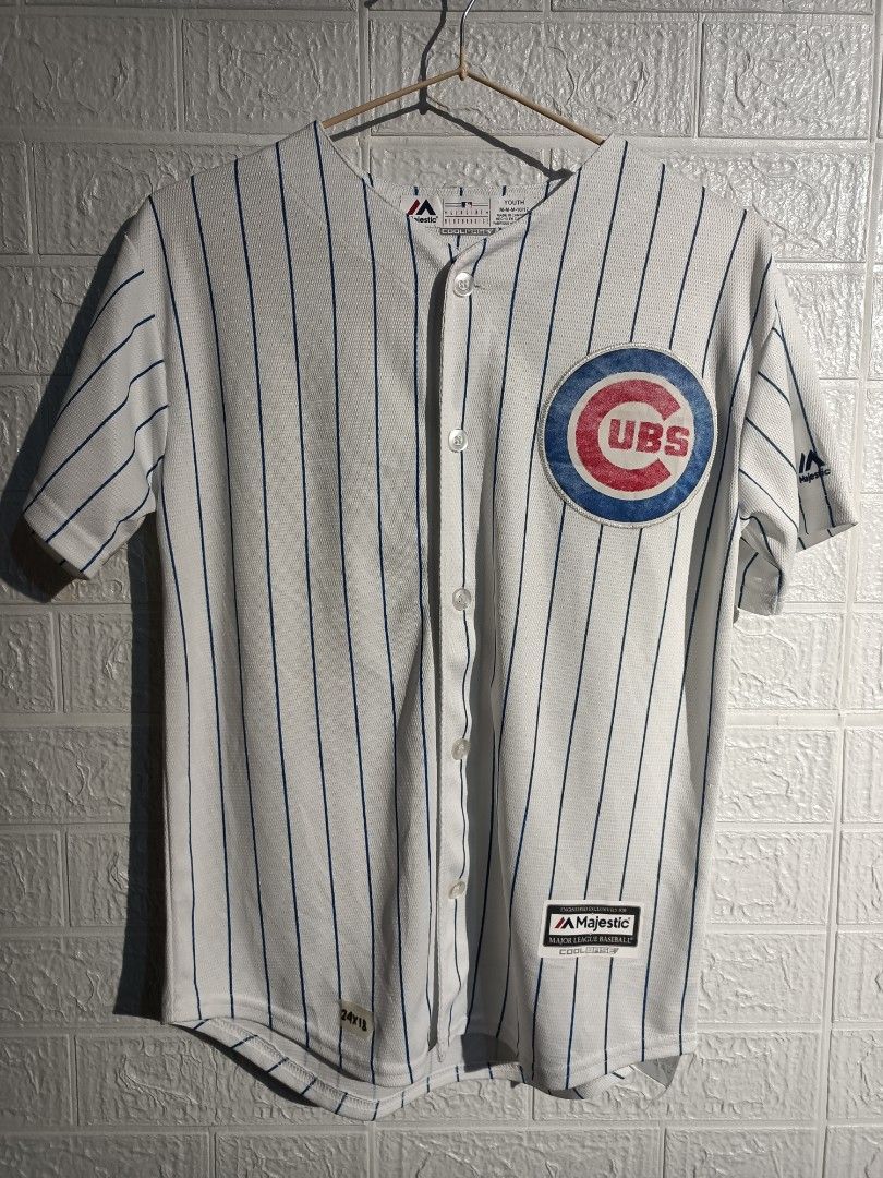 Chicago Cubs Jersey - Youth Large (14/16) - Majestic - Pull Over