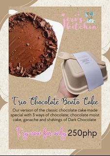 Chocolate Cake Bento