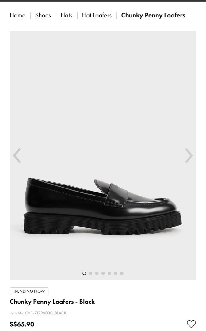 mens chunky penny loafers