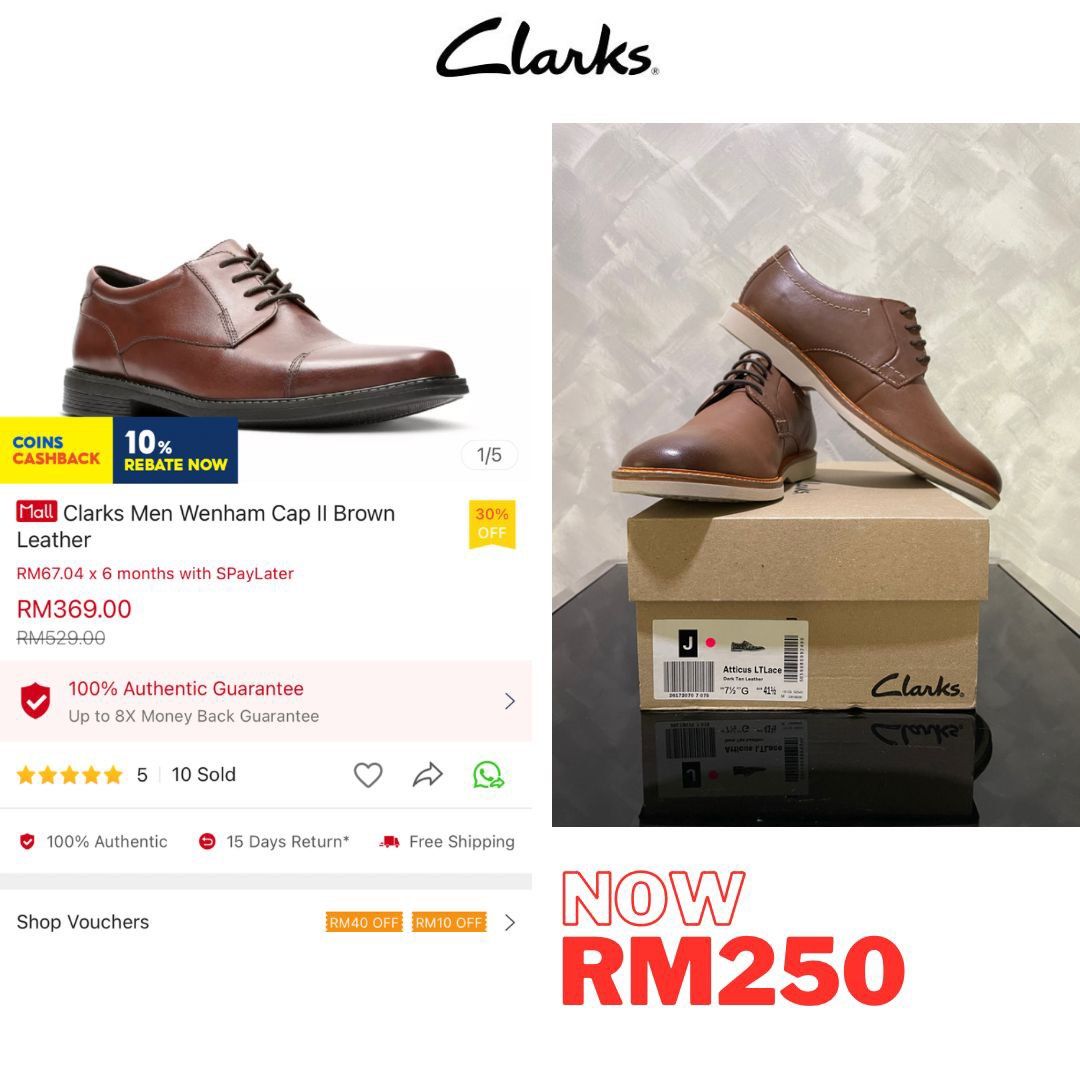 Clarks shoes sale 7 off sales