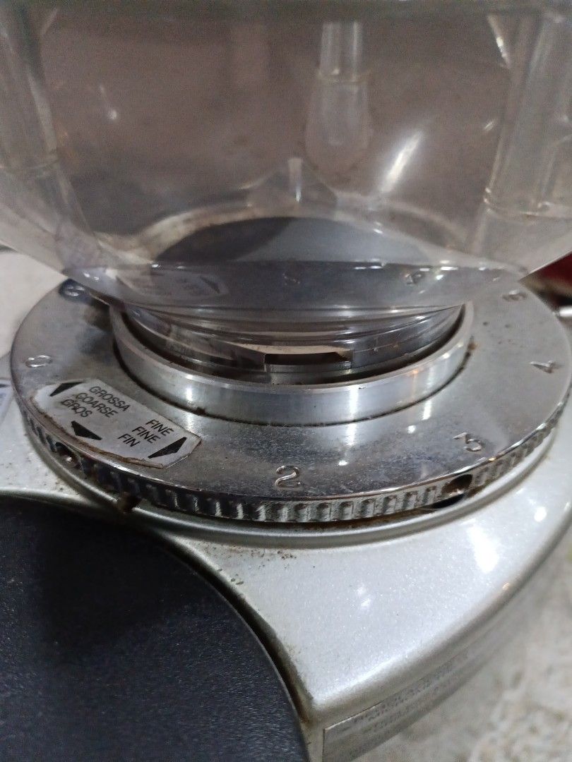 Coffee Grinder Professional Mazzer Mini Man ORIGINAL Italy Cafe specs