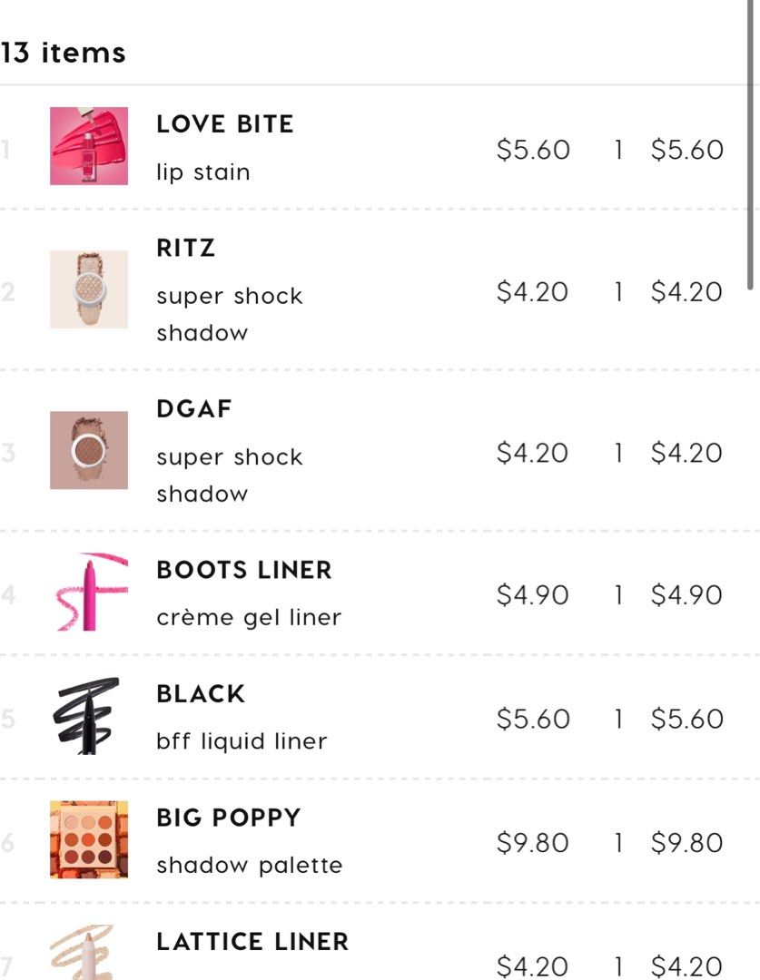 Colourpop Big Poppy Eye Shadow Palette (Category: Makeup) located in Cavite. Submitted by gloomyyoki (Listing ID 1252461068, Image 3). Description: just lightly used.