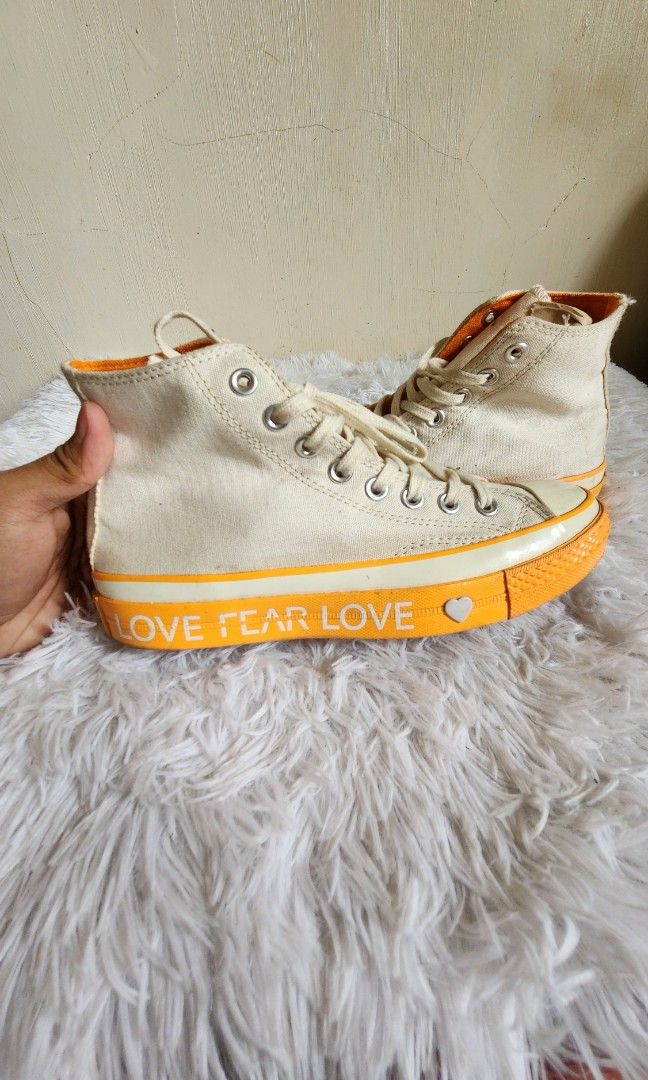 Converse 70 s Love Fear Love Women s Fashion Footwear Sneakers