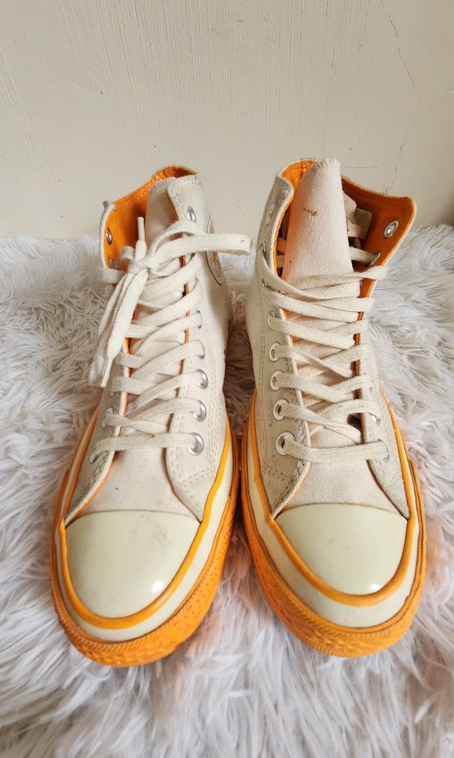 Converse love fear love yellow top