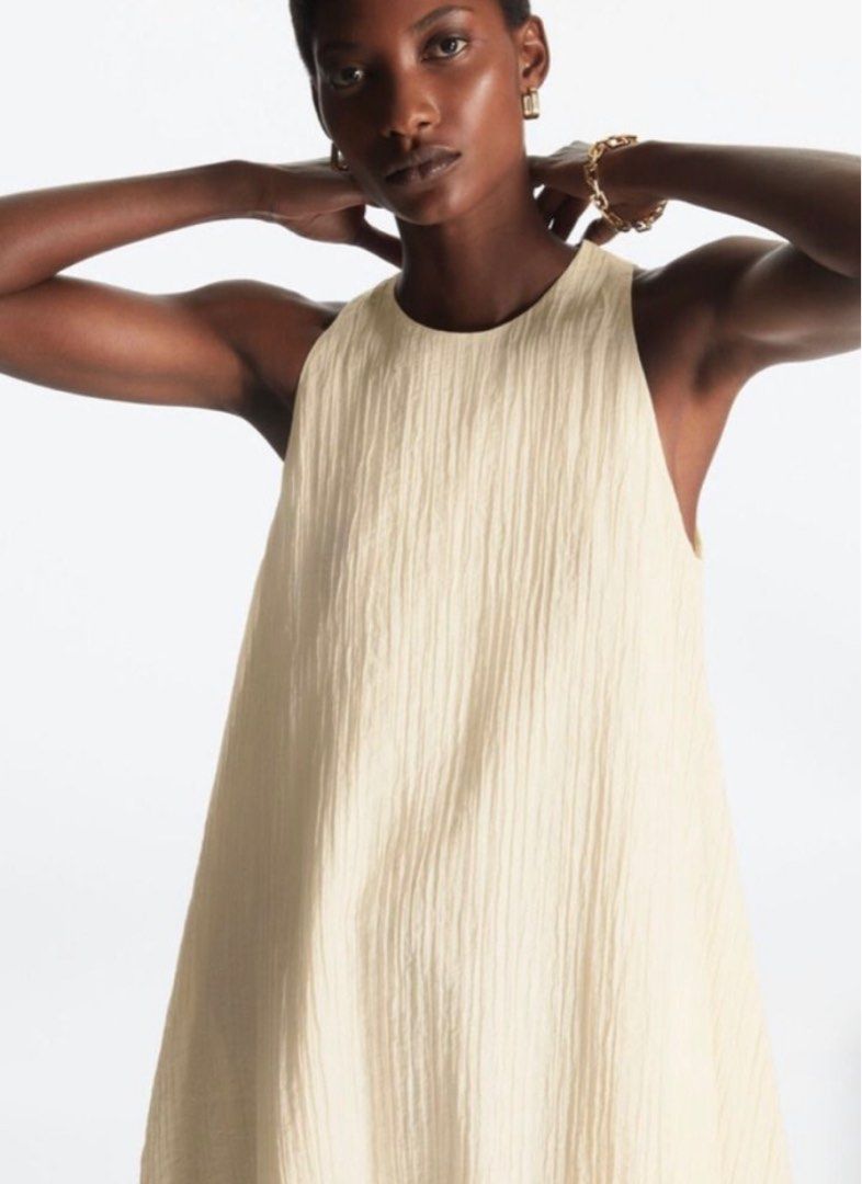 COS seersucker dress in off white relaxed flowy in M, Women's Fashion, Dresses & Sets, Dresses on Carousell COS seersucker dress in off white relaxed flowy in M, Women's Fashion, Dresses & Sets, Dresses on Carousell