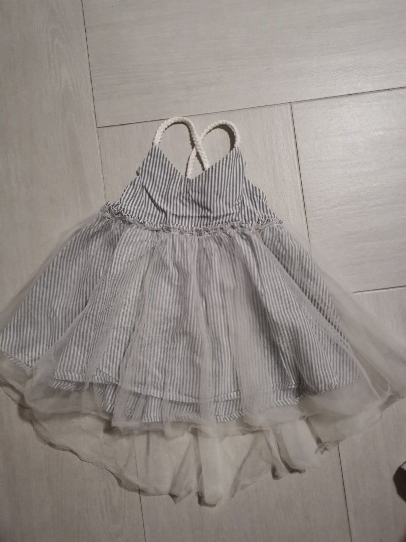White cotton on sale baby dress