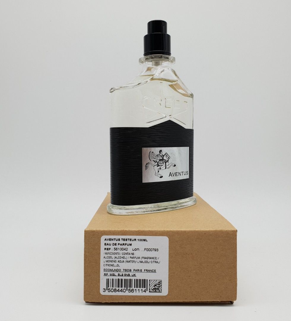 Creed aventus tester 2025 box
