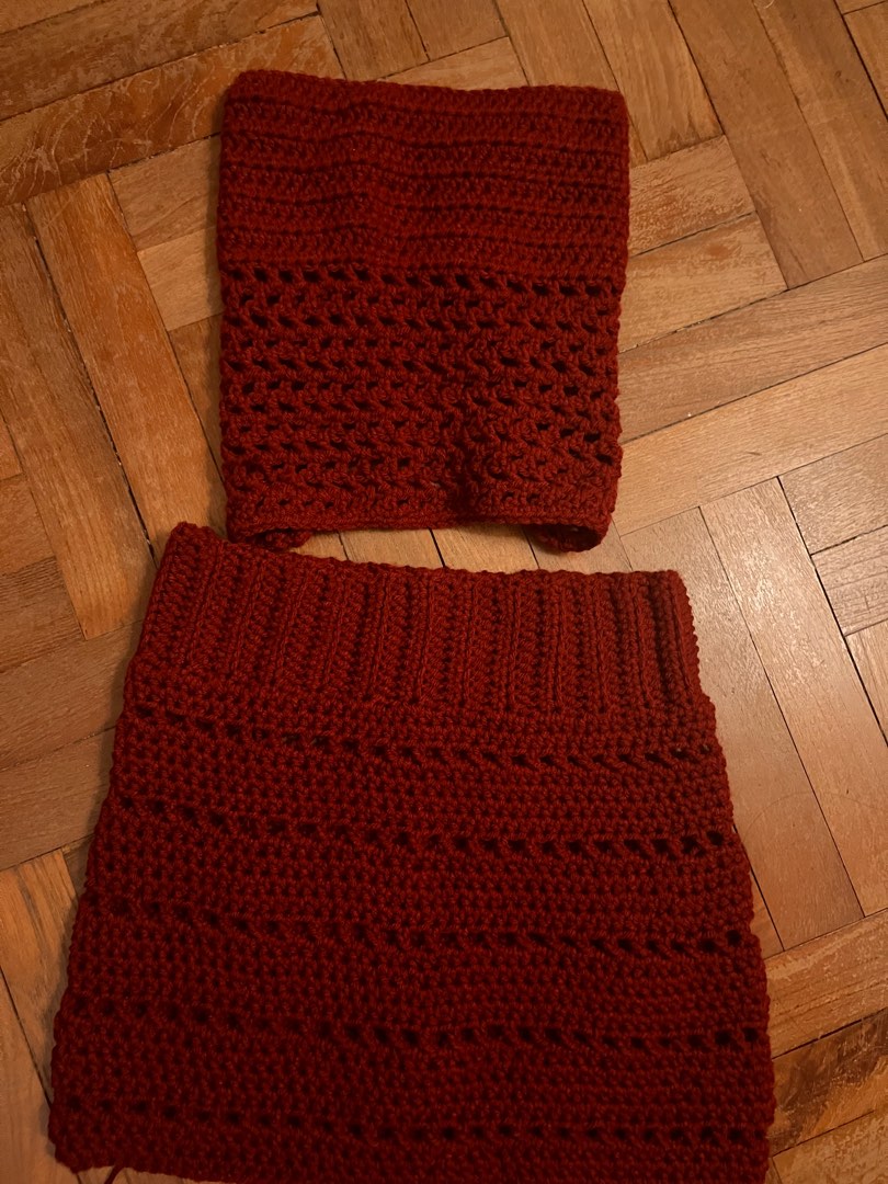 crochet going out set, Women's Fashion, Dresses & Sets, Sets or