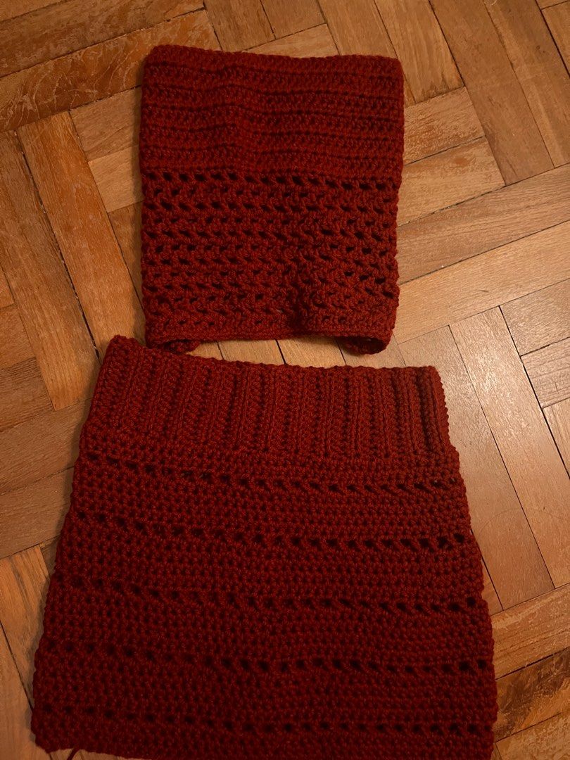 crochet going out set, Women's Fashion, Dresses & Sets, Sets or