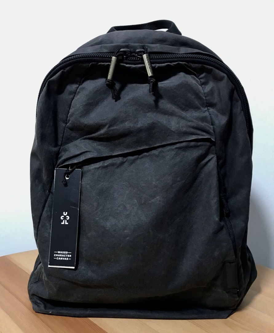 Crumpler Idealist Waxed Canvas Black Backpack Kazoo Sling Bag