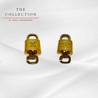 Louis Vuitton PadLock & Key Set Number 309 LV Pad Lock Authentic from Japan