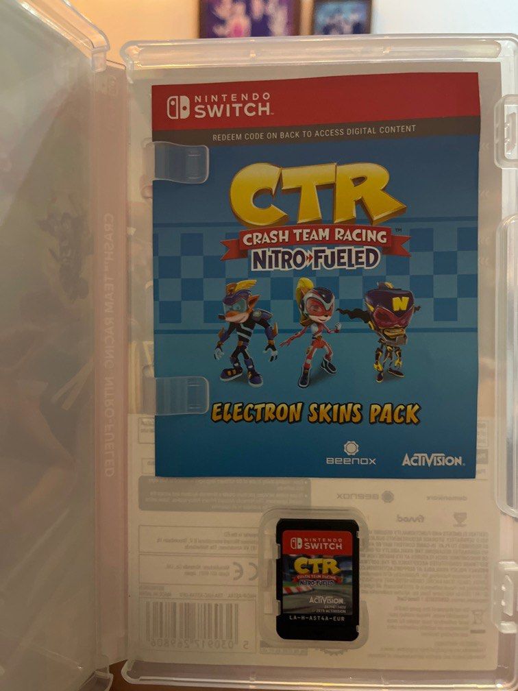 CTR Crash Team Racing, Video Gaming, Video Games, Nintendo on Carousell