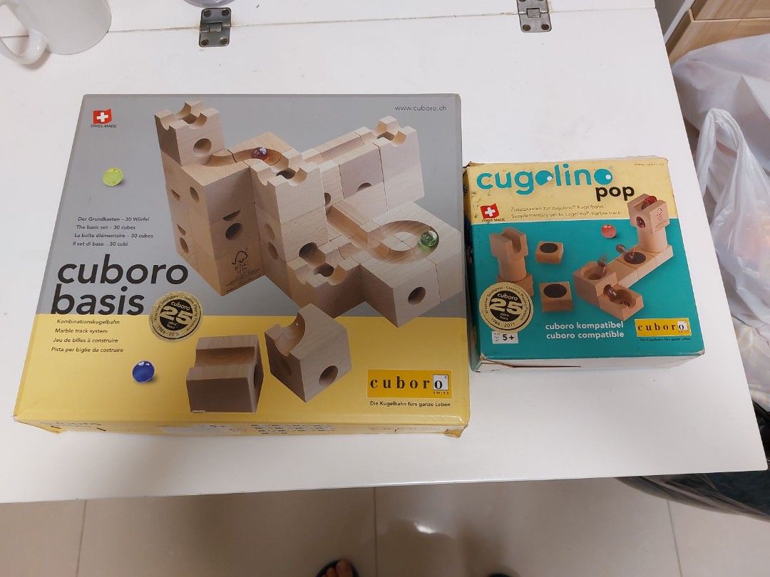 Cuboro Basis + Cugolino Pop, 興趣及遊戲, 玩具& 遊戲類- Carousell