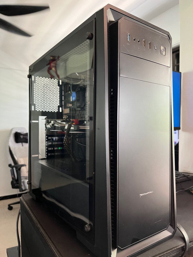 Custom Built Gaming Desktop Computer PC CPU Processor intel i5 Ram 16GB