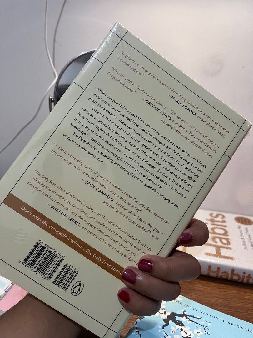 Daily Stoic Hardbound (Category: Storybooks) located in Manila. Submitted by heysoulsissy (Listing ID 1252478728, Image 2). Description: .