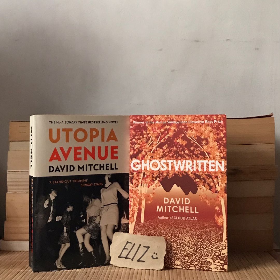 DAVID MITCHELL book bundle (Utopia Avenue + Ghostwritten), Hobbies ...