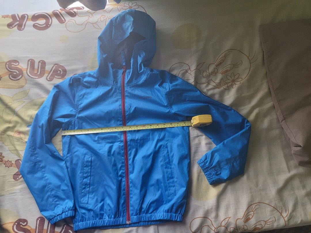Decathlon Quechua Windbreaker with hood Babies Kids Babies