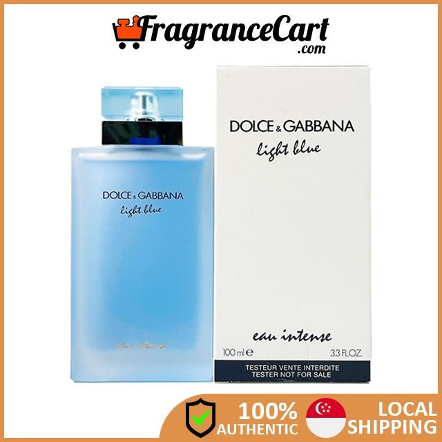 Dolce gabbana light on sale blue intense sample
