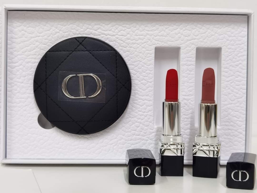 Dior mirror and lipstick set ✨, Beauty & Personal Care, Face, Makeup on  Carousell