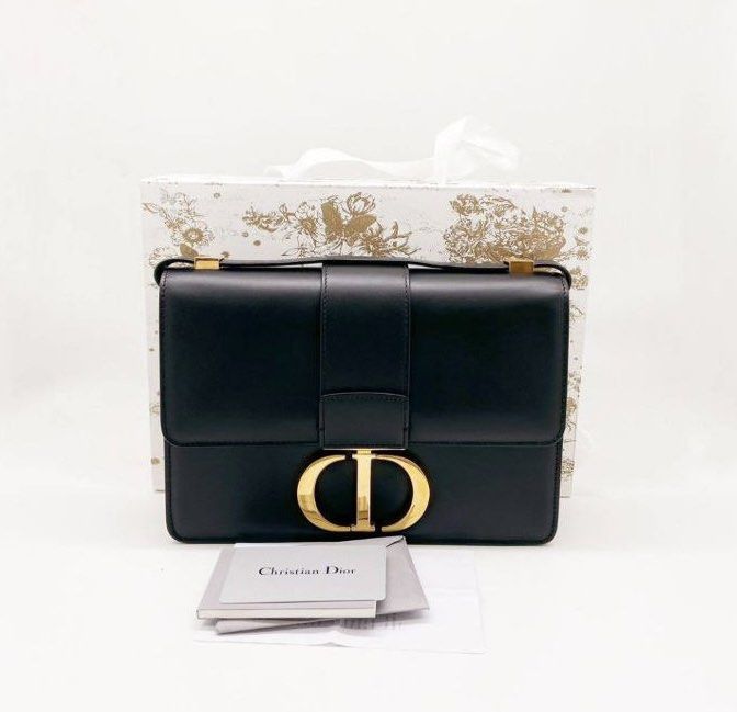 Dior Montaigne 30 Box Grey, Luxury, Bags & Wallets on Carousell