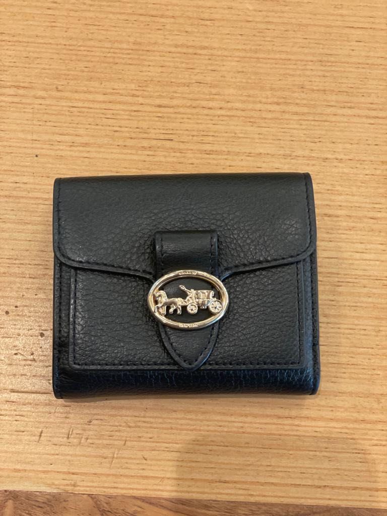 Dompet Coach Original Cewek Black Second on Carousell