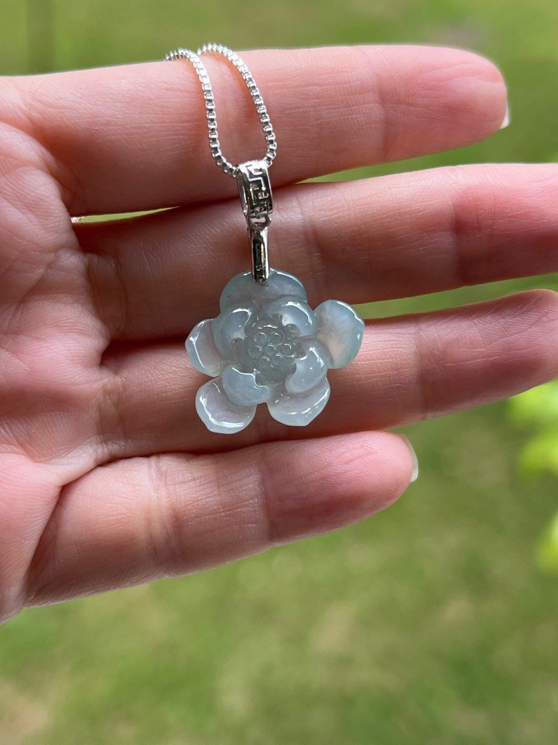 Carved jade 2025 pendant necklace