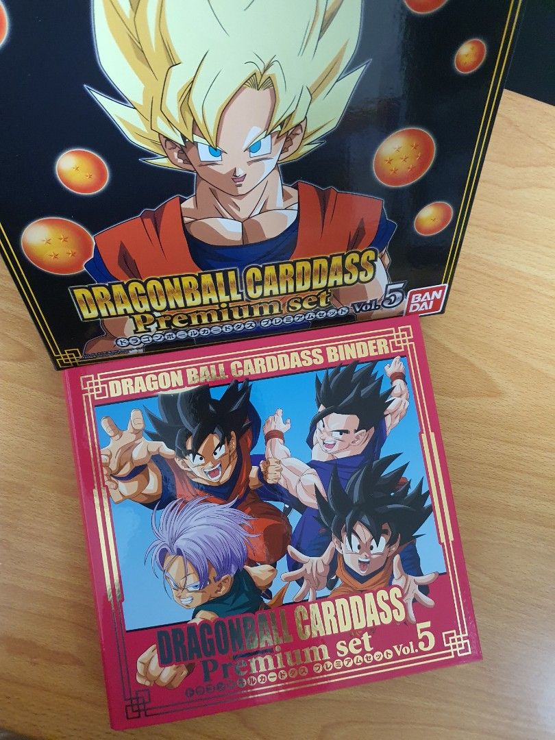 Dragon ball collectible card album / binder, Hobbies & Toys, Toys & Games  on Carousell