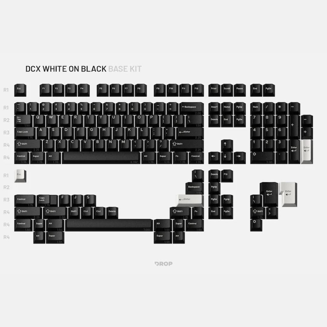 Drop DCX Keycaps Set [BOXED & SEALED - KEYCAPS ONLY], Computers