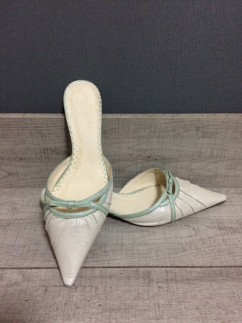 Dumond leather mules