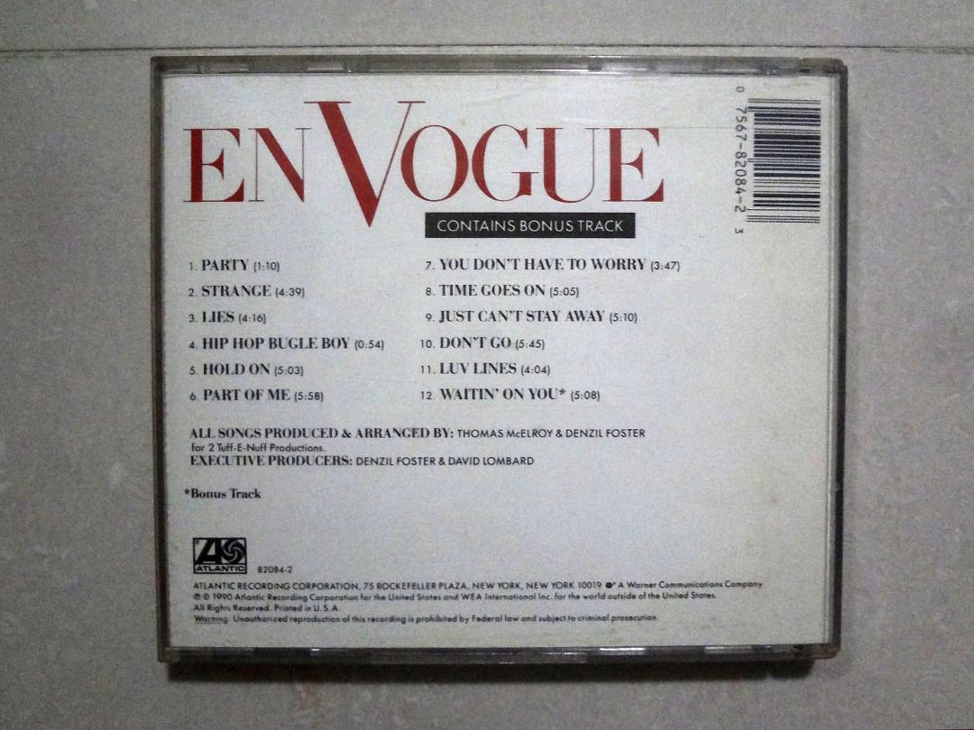 En　on　DVDs　To　Music　CD　Sing,　Vogue　CDs　Hobbies　Media,　Toys,　Born　Carousell
