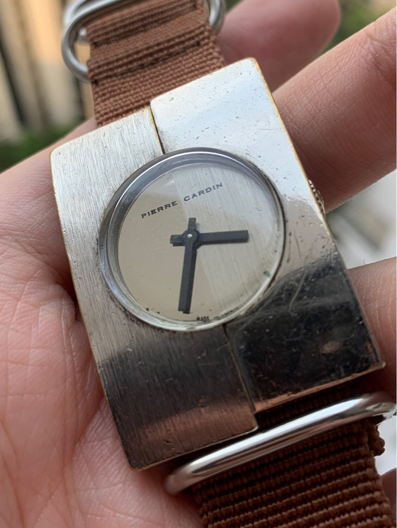 Extremely Rare Pierre Cardin escape watch from the 70s with a jager movement