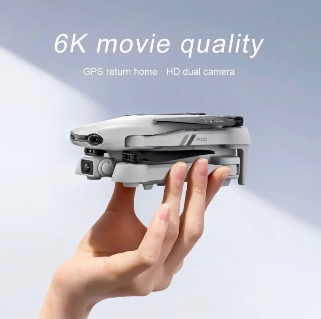 F10 RC Helicopters Drone VR 4K/6K HD Smart Follow Me Aerial Photography Folding Quadcopter With Dual Camera Free Return62863063473027111