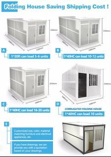 Fast install Steel Modern Fabricated Container House House 20ft 40Ft Flat Packed Buildings Modular Container House