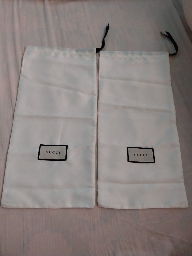 Gucci dust bag for shoes sales