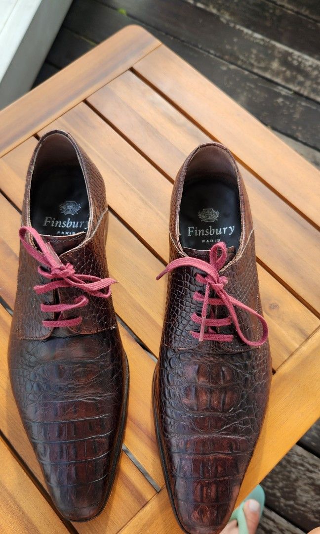 Mens crocodile shoes uk sale